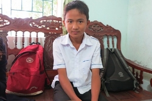 Nể phục cậu bé lớp 7 dũng cảm cứu bạn đuối nước