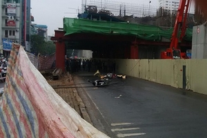 Tai nạn kinh hoàng khi thi công đường sắt trên cao: 3 người thương vong