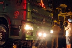 Ninh Bình: Tai nạn giao thông nghiêm trọng làm 2 người thiệt mạng