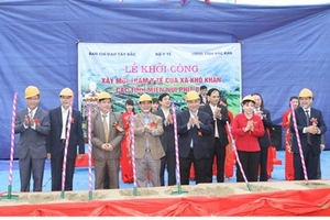 Xây dựng 89 trạm y tế các xã khó khăn