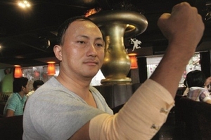 "Hiệp sĩ" Nguyễn Văn Minh Tiến bị thương khi đuổi cướp