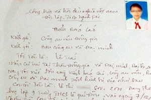Học sinh lớp 9 bị "bắt cóc", cưỡng bức nhiều ngày?