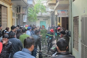 Hải Phòng: Nhà cháy rụi, 6 người tử vong