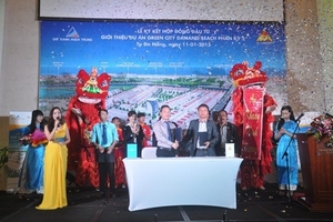 Tiếp tục hợp tác đầu tư Dự án Green City Da Nang Beach