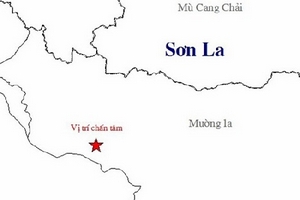 Mường La, Sơn La: Lại xuất hiện động đất trong đêm