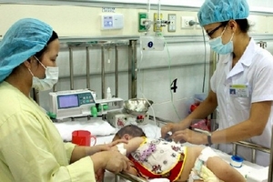 Cả nước có hơn 1.500 trường hợp mắc bệnh tay chân miệng