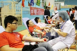 Phát động ngày hội hiến máu tình nguyện Chủ nhật Đỏ lần thứ 7