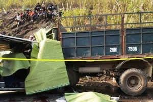 Thông tin tiếp về vụ tai nạn giao thông ở Thanh Hóa: 9 người chết đều là gia đình nhà gái đi đám cưới ở Hà Nội