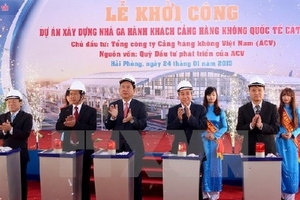 Khởi công xây dựng nhà ga hành khách - Sân bay quốc tế Cát Bi