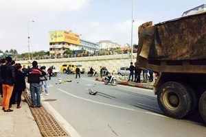 Cô giáo tử vong do va chạm xe tải trên đường đi làm về