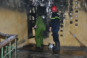 Hỏa hoạn tại khu tập thể Thành Công