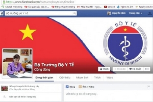 Bộ trưởng Y tế công khai Facebook chính thức để lắng nghe ý kiến người dân