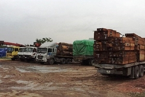 Hải Dương: Bắt được cả đoàn xe chở quá tải trên 200%
