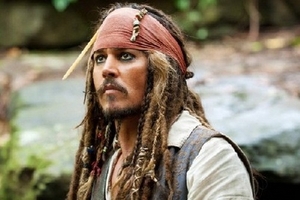 Johnny Depp bị thương khi đóng Cướp biển Caribbean 5