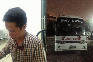 Phụ xe và hành khách ẩu đả trong khi xe khách đang chạy