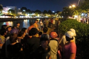 Thiếu niên chết đuối trên kênh Nhiêu Lộc - Thị Nghè