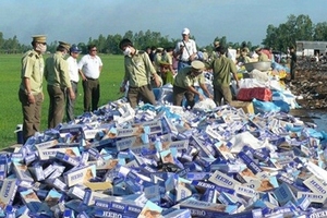 Buôn lậu thuốc lá vẫn diễn biến phức tạp