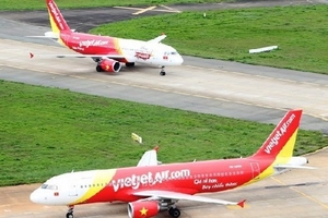 Vietjet tăng 30.000 ghế, mở đường bay đến Chu Lai, Đồng Hới