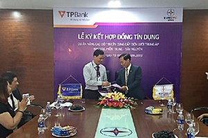 TPBank và Điện lực miền Trung ký hợp đồng cung cấp tín dụng