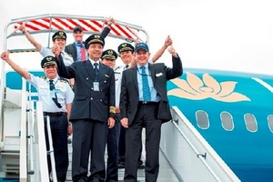 Phi công Vietnam Airlines sẵn sàng điều khiển Boeing 787-9