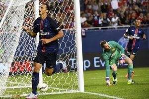 Paris Saint Germain chặn đứng mạch bất bại của Manchester United