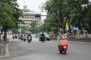 Trời giảm mưa, thời tiết Bắc bộ tốt dần lên