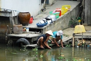 Nước sạch trước tác động của biến đổi khí hậu