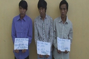 Bắt giữ băng nhóm dùng dây điện giăng ngang đường, chặn xe cướp tài sản