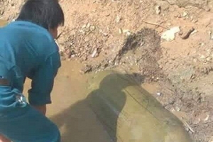 Phát hiện bom M-117 “khủng” tại gần chân cầu