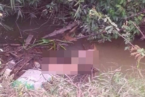 Kinh hoàng phát hiện nhiều phần thi thể người đàn ông dưới suối