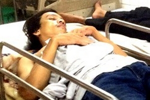 Chồng giết vợ rồi tự tử bất thành