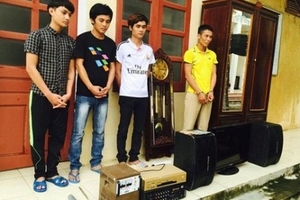 Bắt giữ nhóm đối tượng chuyên đột nhập nhà dân để trộm cắp