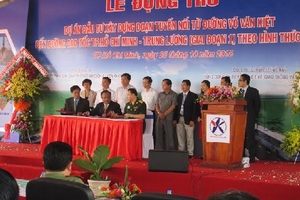 Khởi công xây dựng tuyến nối đường Võ Văn Kiệt đến cao tốc TP.Hồ Chí Minh – Trung Lương