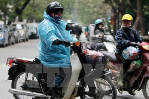 Từ đêm 30/10 nhiệt độ miền Bắc giảm từ 5-7 độ C vì không khí lạnh