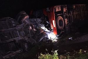 Vụ tai nạn trên cao tốc Pháp Vân - Cầu Giẽ: Xe khách chạy 93km/h trước khi va chạm