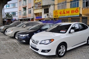 Mang 5 ô tô gắn biển kiểm soát, giấy tờ giả đi cầm đồ