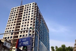 Sai phạm tại 8B Lê Trực: Quyết định cách chức, kỷ luật hàng loạt cán bộ