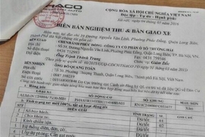 Trường Hải Phúc Đồng: Bán xe gian dối trọng tải, bỏ mặc khách?