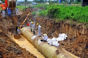 Không thể xảy ra sự cố vỡ ống nước Sông Đà