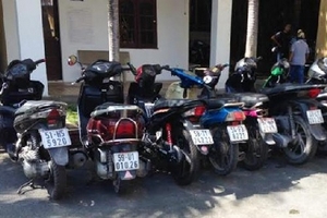 Triệt phá đường dây trộm xe máy hàng tỷ đồng