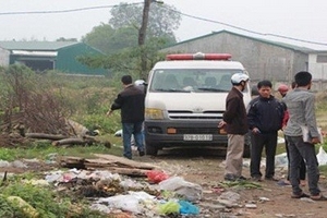 Phát hiện thi thể người đàn ông bị cột tay chân bằng dây thừng