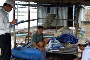 Xâm nhập mặn chưa ảnh hưởng nhiều đến cá nuôi bè