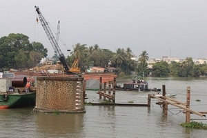 Trước 30/6, cầu Ghềnh mới sẽ được hoàn thành