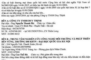 Xử lý tình trạng ô nhiễm môi trường ở huyện Quốc Oai