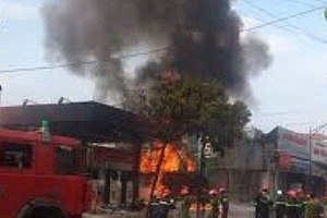 Nghệ An: Nổ nồi hơi tại KCN Nam Cấm, nhiều người bị thương