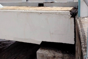 Tiến hành giám định hiện trạng của cầu Lê Hồng Phong sau sự cố