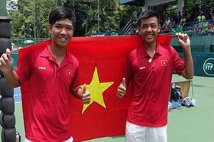 Lý Hoàng Nam để thua ngược đối thủ tại bán kết Davis Cup