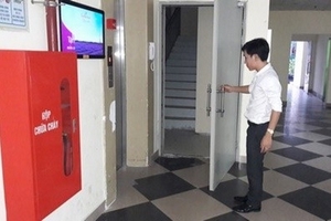 Chung cư Thăng Long Garden: Đảm bảo an toàn phòng cháy!