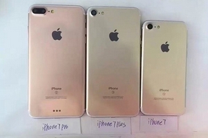 Hình ảnh bộ ba iPhone 7 bất ngờ bị đăng tải