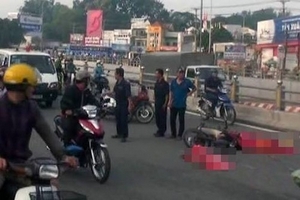 Tai nạn tại vòng xoay, một người tử vong tại chỗ